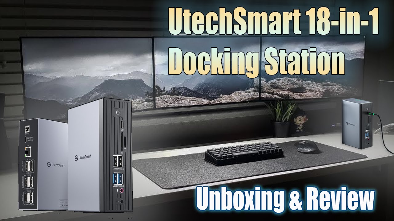 Upgrade Your Workspace: UtechSmart 18-in-1 Docking Station Review