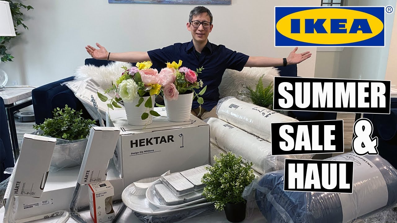 IKEA June Shopping Haul 2020 - Post Covid Reopening and Summer Sale!