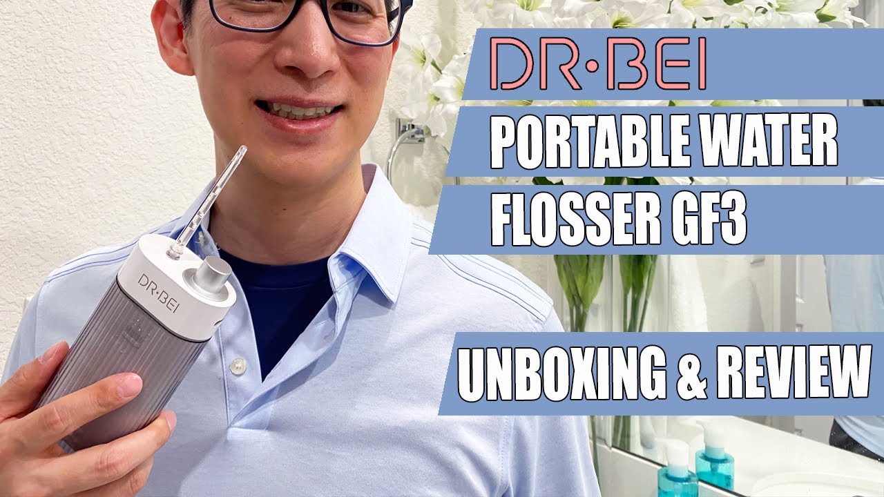 Dr Bei Portable Water Flosser GF3 Unboxing and Review