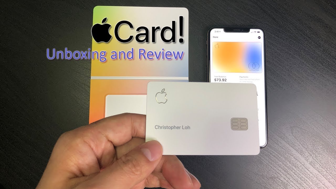 Apple Card | Application, Unboxing, and First Usage Impressions