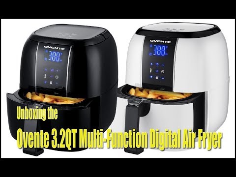 Unboxing of the Ovente 3 2QT Multi Function Digital Air Fryer