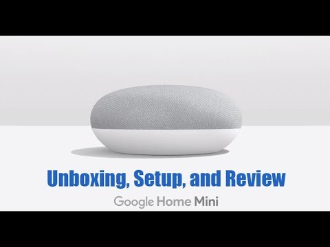 Google Home Mini Unboxing