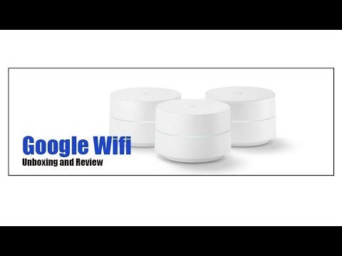 Google Wifi Unboxing