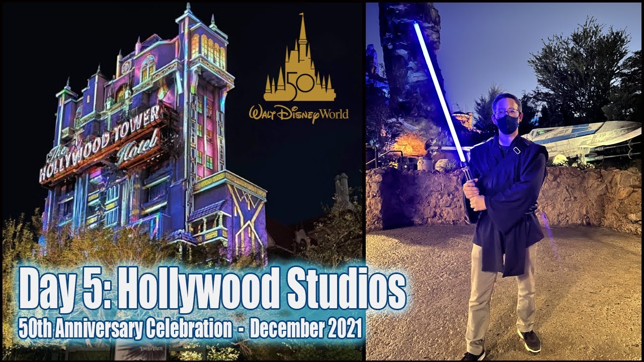 Disney's 50th Anniversary Vacation [Day 5] - Hollywood Studios [XMAS 2021]