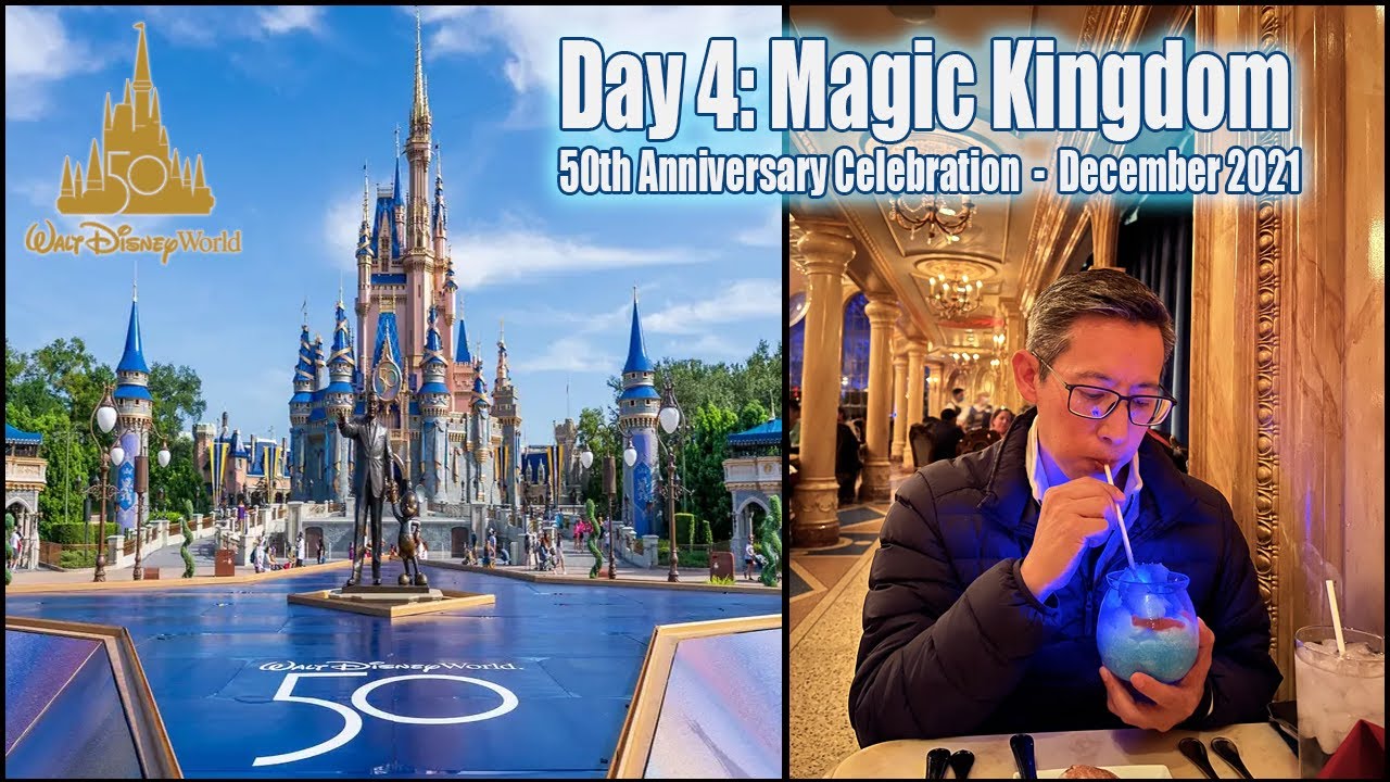 Disney's 50th Anniversary Vacation [Day 4] - Magic Kingdom [XMAS 2021]