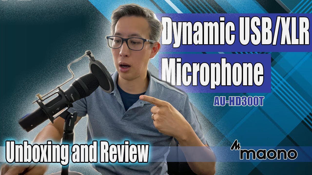 Affordable Dynamic USB/XLR Microphone from Maono | Unboxing and Review