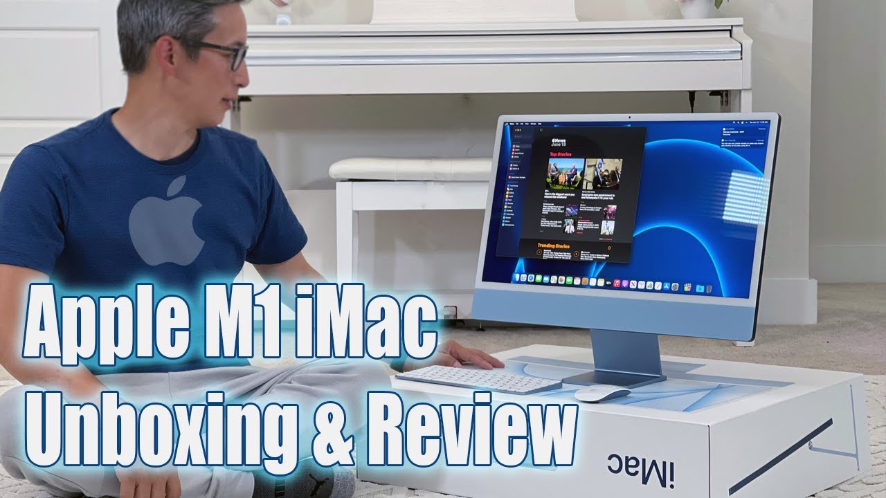 Apple M1 iMac - Blue | Unboxing and First Impressions