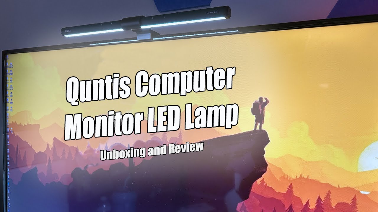 Best Monitor LED light bar for the money - Quntis Light Bar