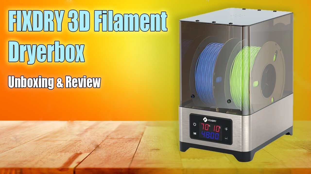 3D Printing MUST Have - Filament Dry Box from Fixdry